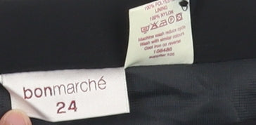 Bonmarché Women's Black Plus Size Skirt 24