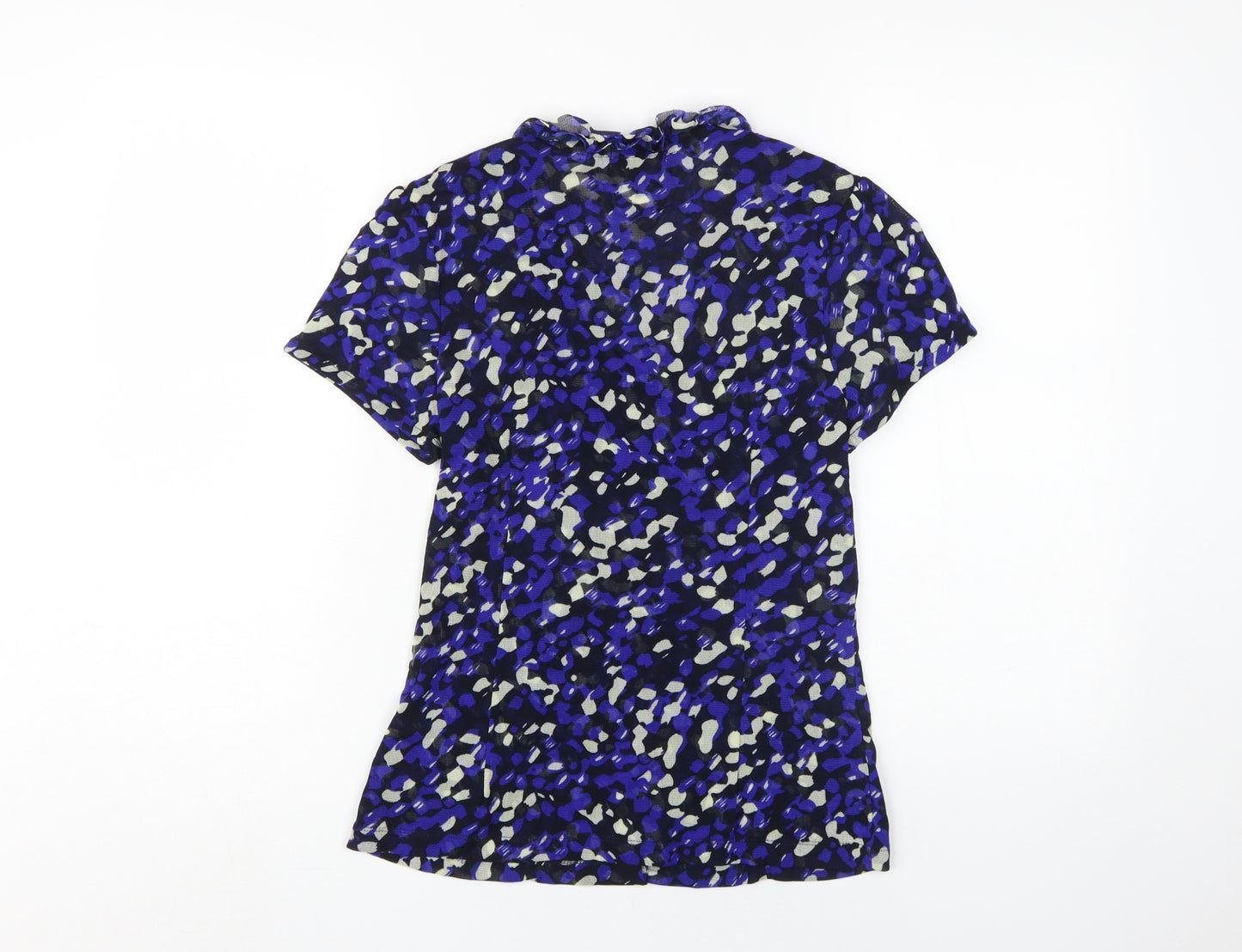 Soon Women's Blue V-Neck Blouse Size 10