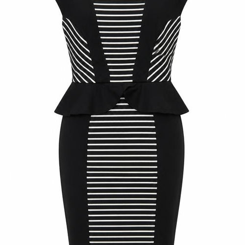 Dorothy Perkins Women Size 12 Black Pencil Dress