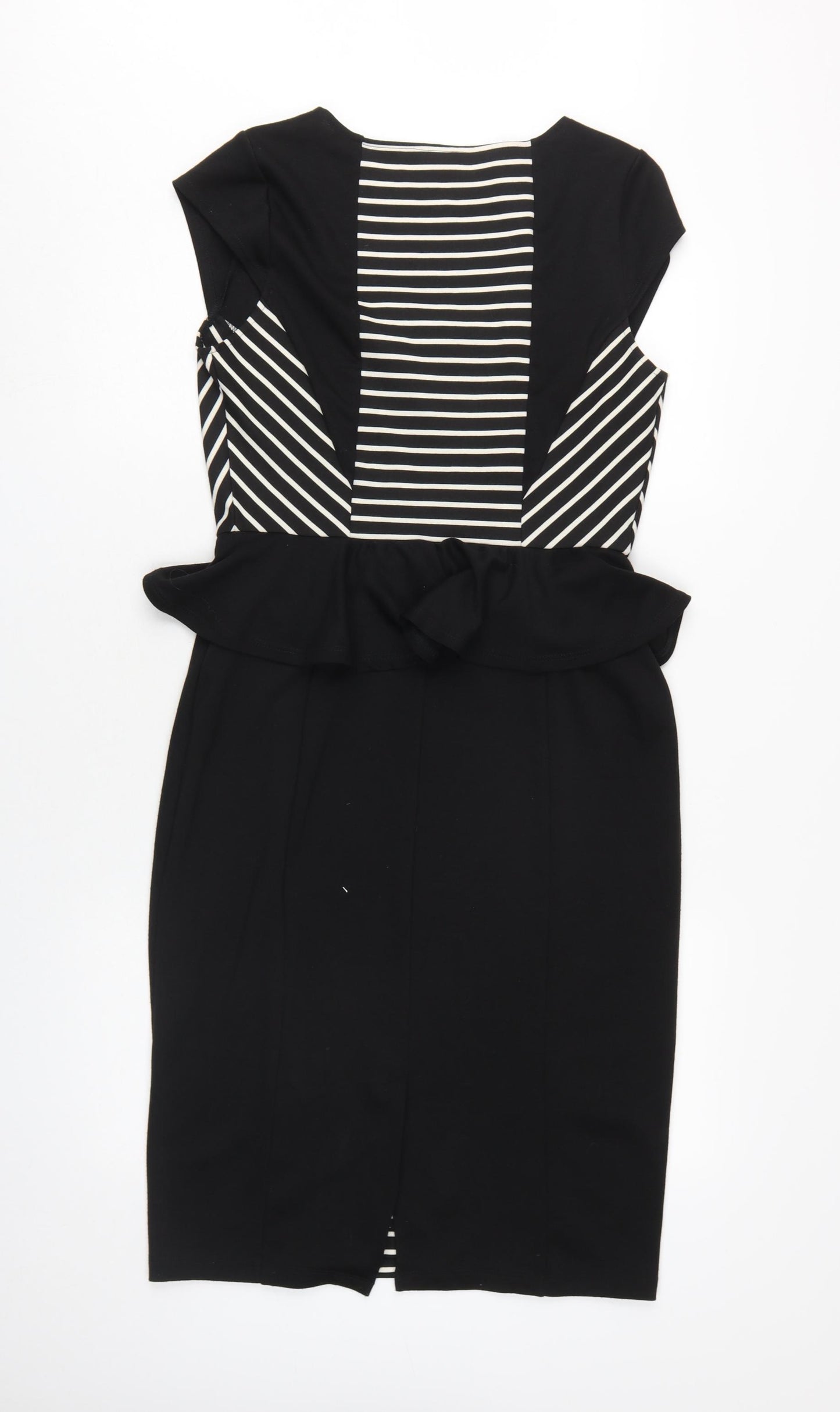 Dorothy Perkins Women Size 12 Black Pencil Dress