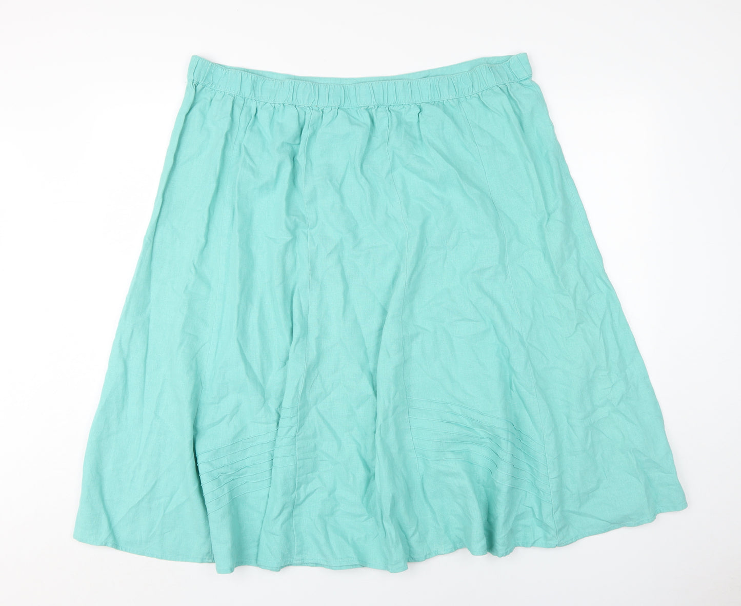 Damart Women's Green Plus Size Skirt