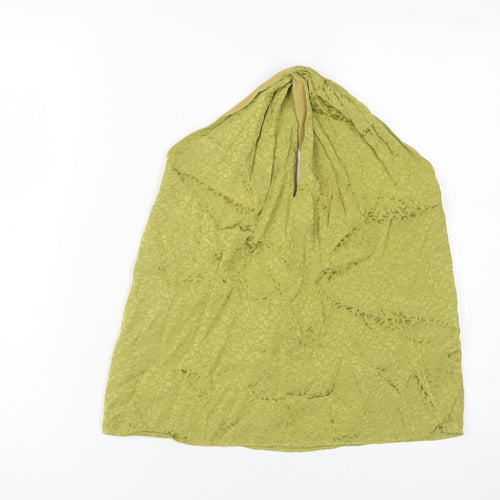River Island Women's Green Halter Top
