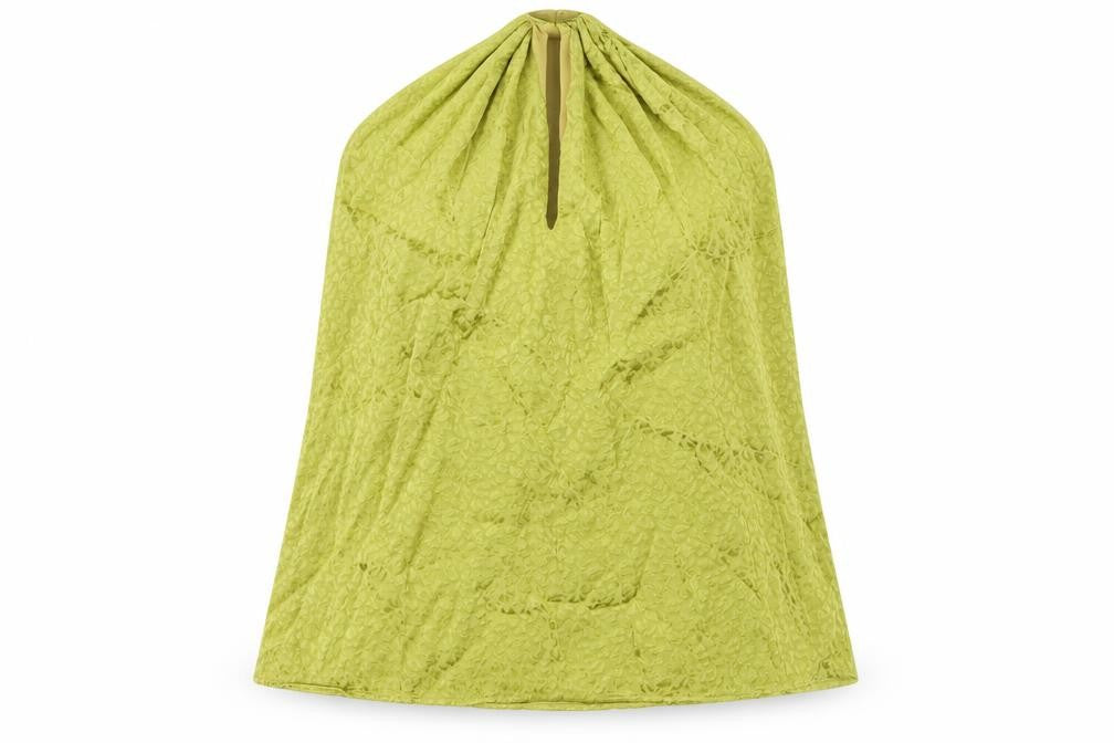 Front view of River Island Women's Green Halter Top