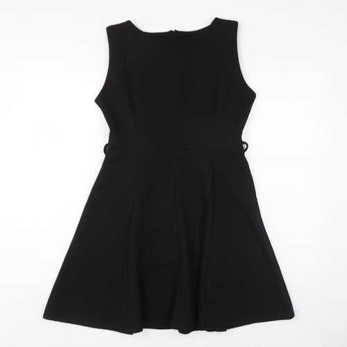 NUNA LIE Women's Black Sleeveless Dress M