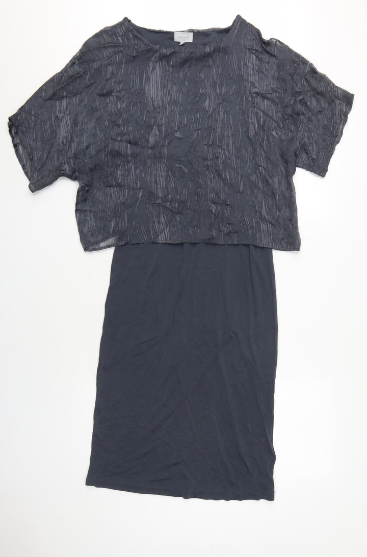 Jigsaw Women's Black Medium Shift Dress
