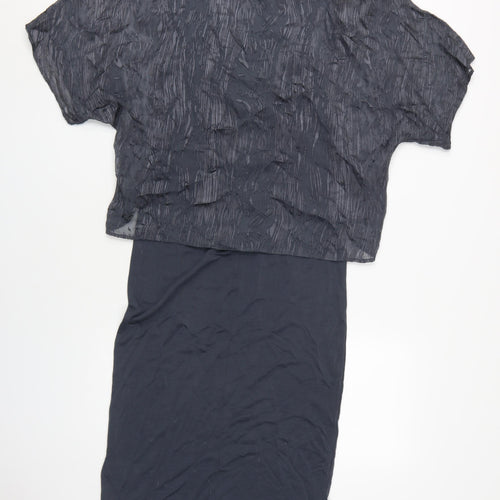 Jigsaw Women's Black Medium Shift Dress