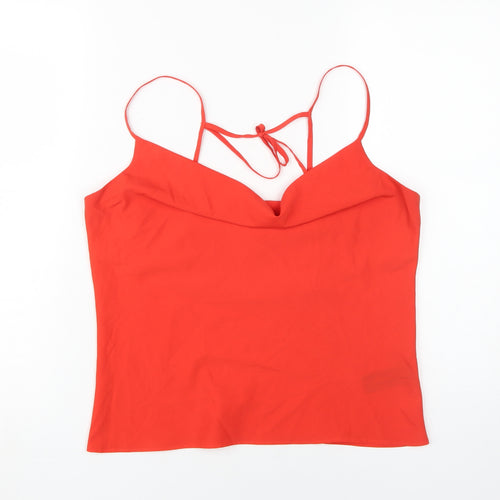 Topshop Women's Red Camisole Blouse Size 12