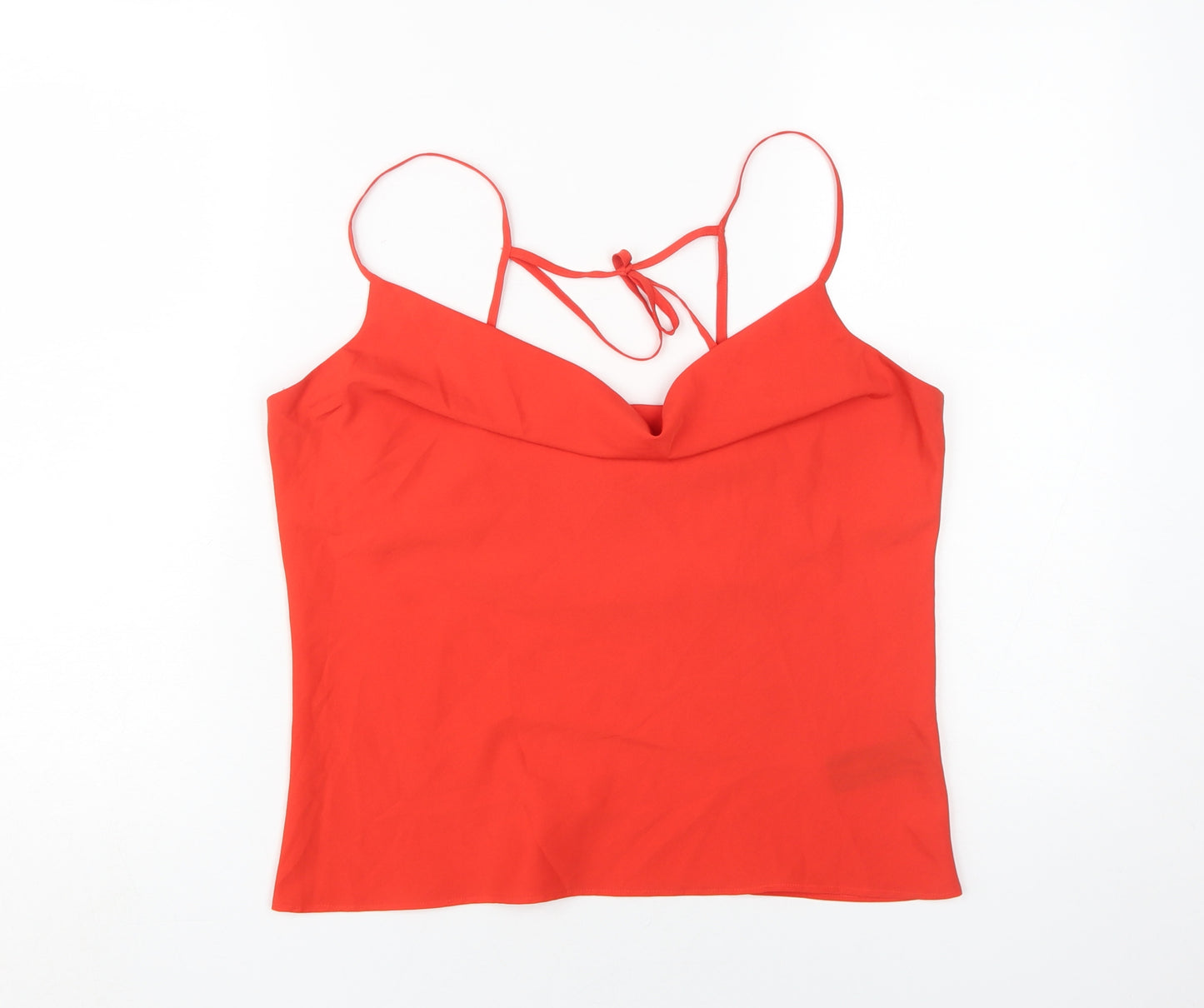 Topshop Women's Red Camisole Blouse Size 12