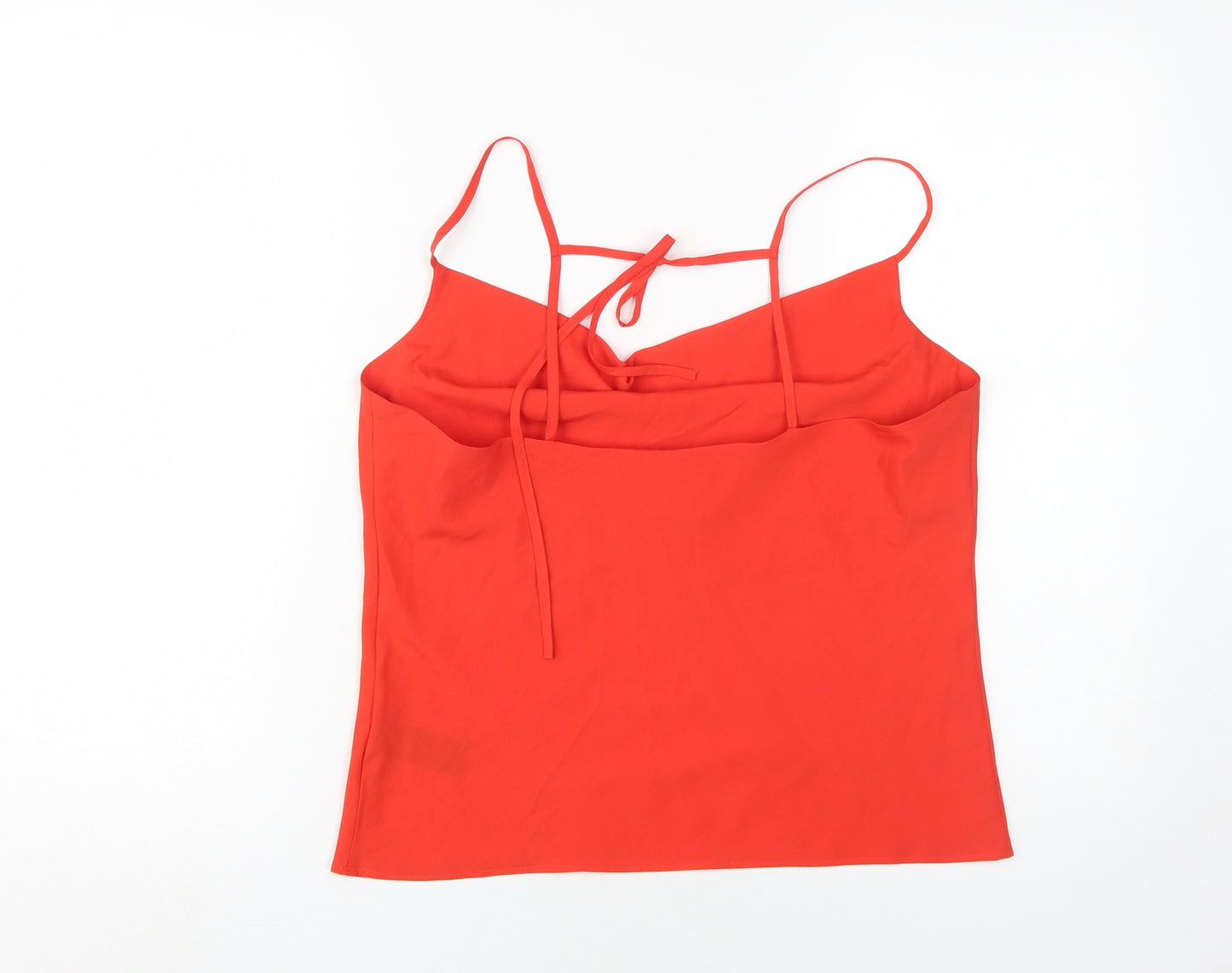 Topshop Women's Red Camisole Blouse Size 12