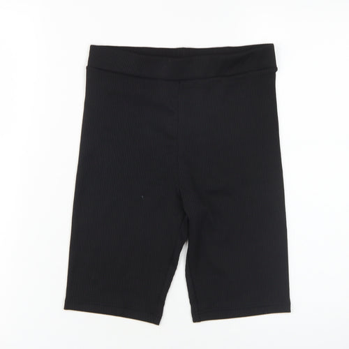 H&M Women's Black Biker Shorts Size 6