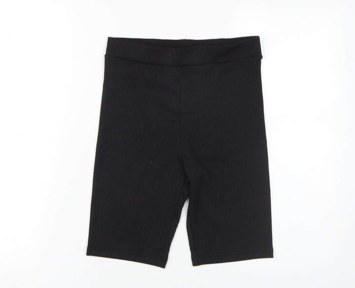 H&M Women's Black Biker Shorts Size 6