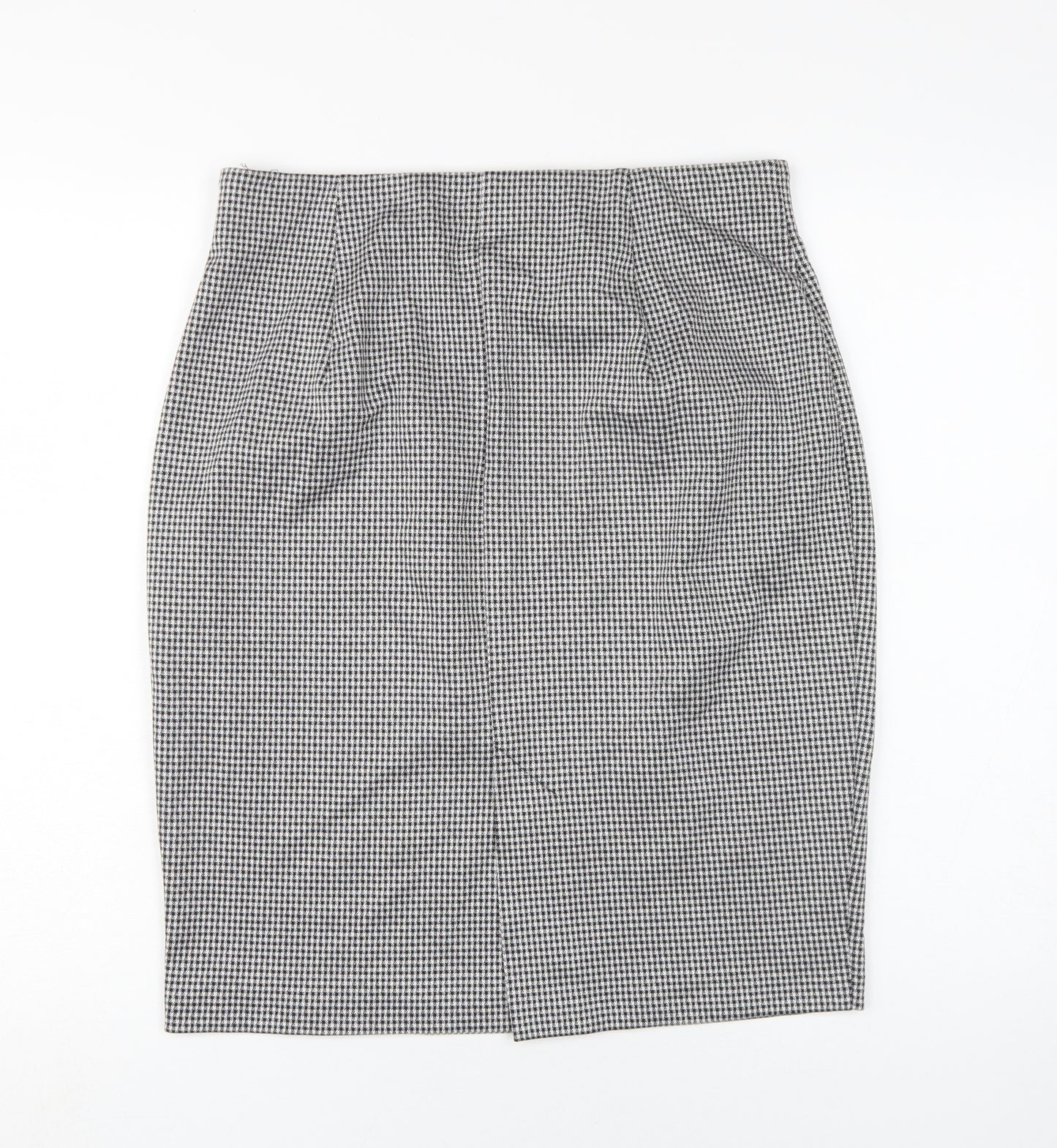 Marks and Spencer Women's Black Check Pencil Skirt