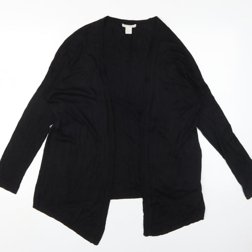 H&M Women's Black Cardigan Size 8 Long Sleeve