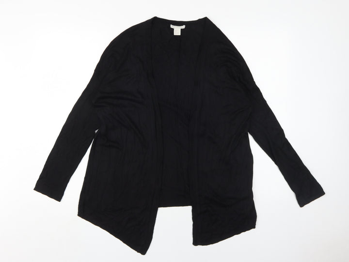H&M Women's Black Cardigan Size 8 Long Sleeve