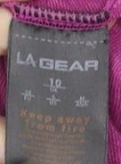 LA Gear Women's Purple T-Shirt, Size 10, Regular Fit