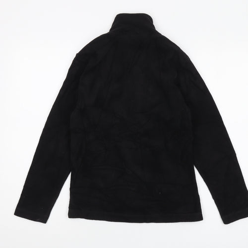 Gelert Boys Black Fleece Jacket 11-12 Years Full Zip