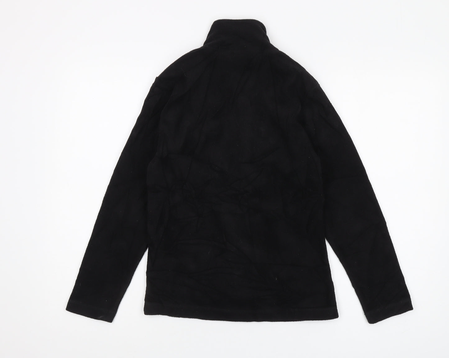 Gelert Boys Black Fleece Jacket 11-12 Years Full Zip