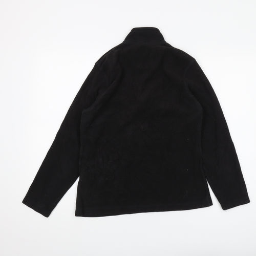 Regatta Women's Black Fleece Sweatshirt, Size 12