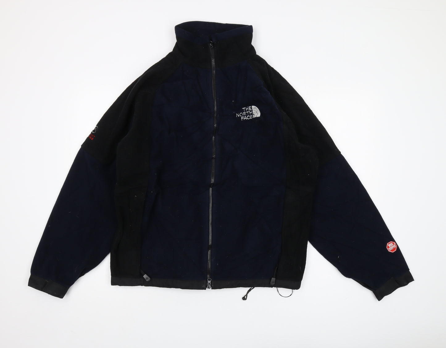 The North Face Men's Black/Blue Windbreaker Jacket M