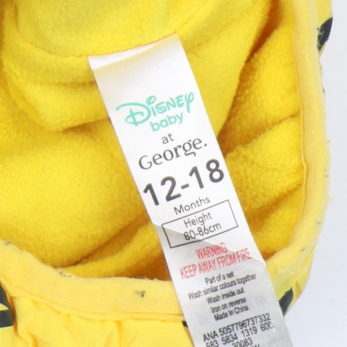 Disney Tigger Yellow Puffer Jacket 12-18 Months Unisex Baby