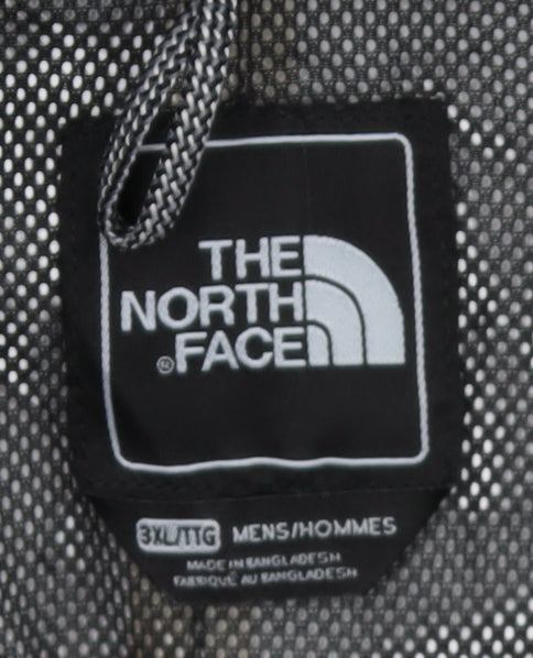 The North Face Men's Black Windbreaker Jacket 3XL
