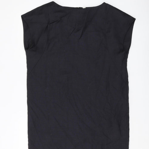 Uniqlo Women's Black Sheath Dress Size 12