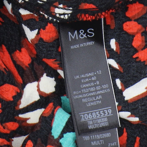 Marks and Spencer Womens Multicoloured Dress 12