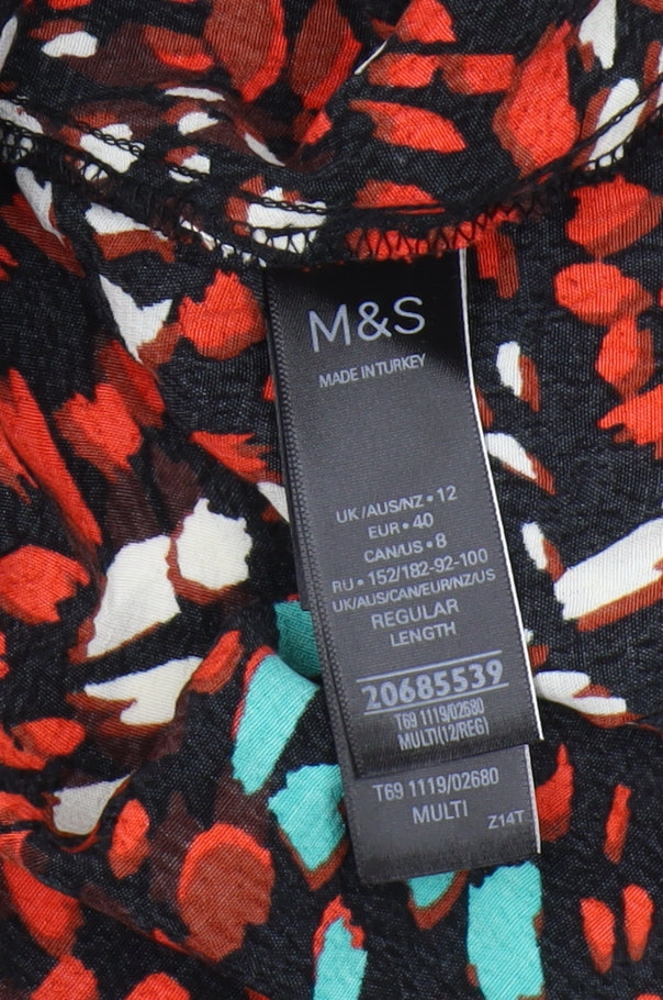 Marks and Spencer Womens Multicoloured Dress 12