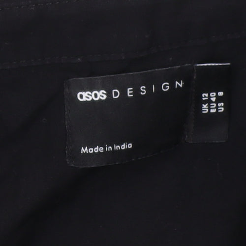 ASOS Women’s Black Shirt Dress Size 12