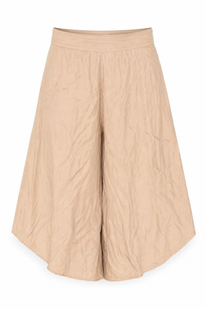 Zara Women's Beige Cropped Trousers XL Casual
