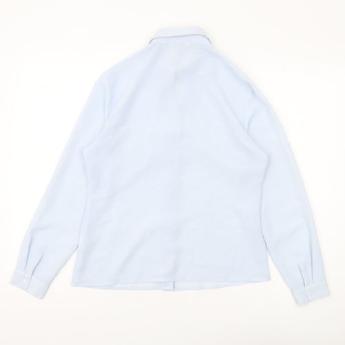 Principles Women's Blue Collared Blouse Size 10