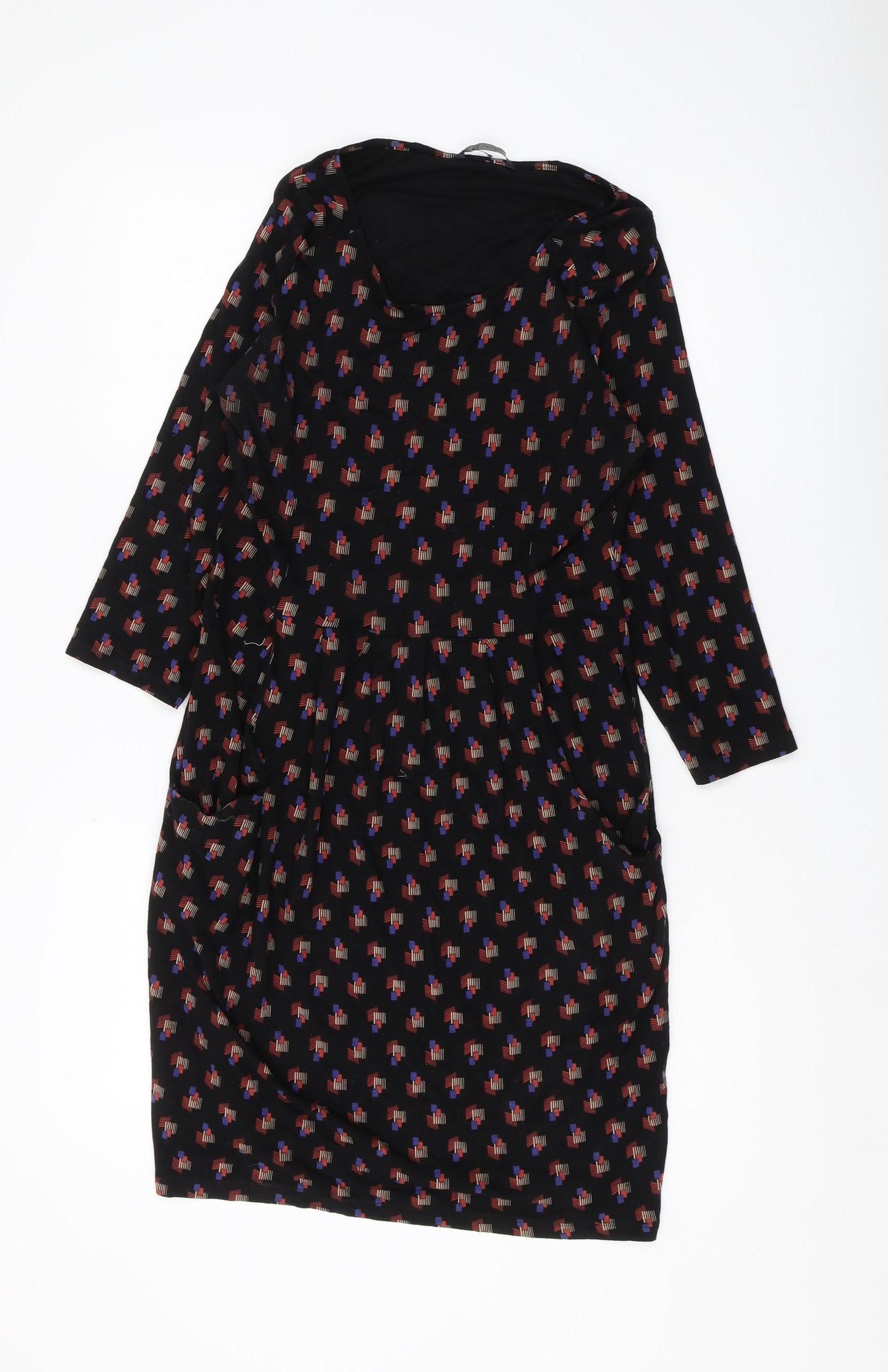 Marks & Spencer Women's Black Shift Dress Size 10