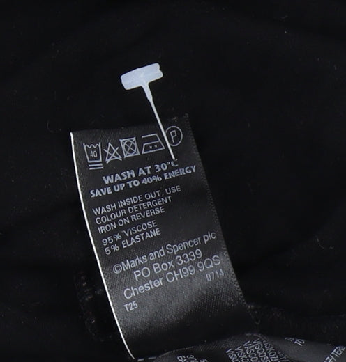 Marks & Spencer Women's Black Shift Dress Size 10