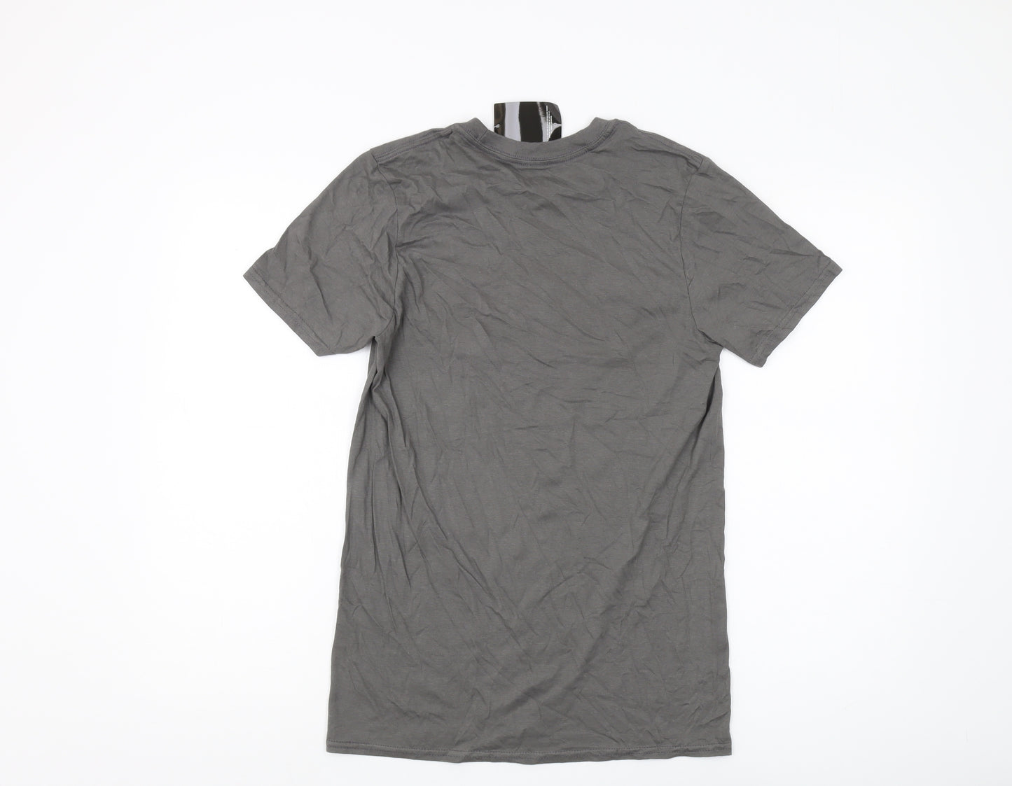 UFC Men's Grey Graphic T-Shirt, Size S, Short Sleeve