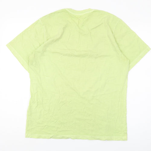Levi's Men's Green Relaxed Fit Crew Neck T-Shirt M