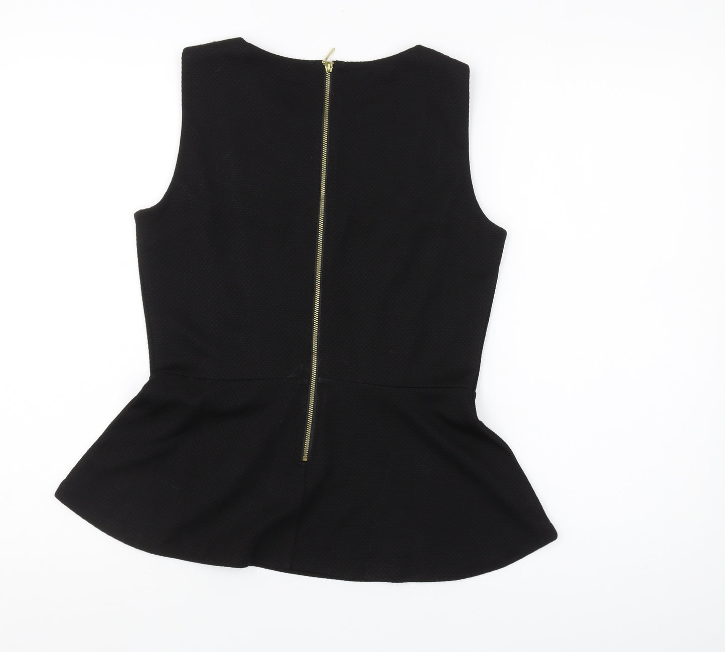 H&M Women's Black Slim Fit Tank Top
