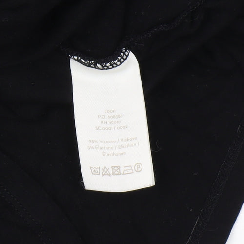 Boden Women's Black Wrap Top Size 16 Long Sleeve