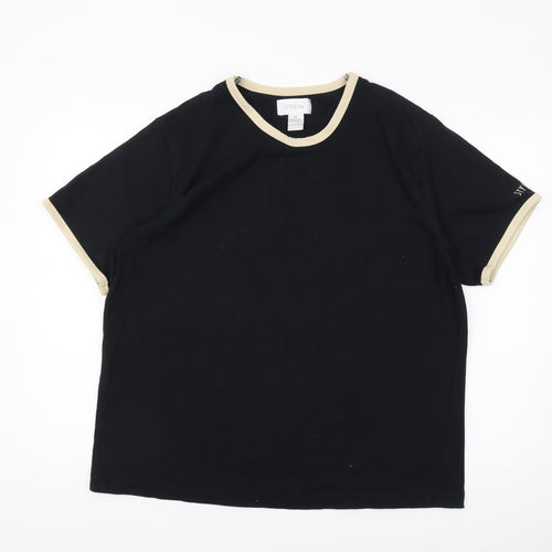 Style Inc Men's Black Short Sleeve T-Shirt XL