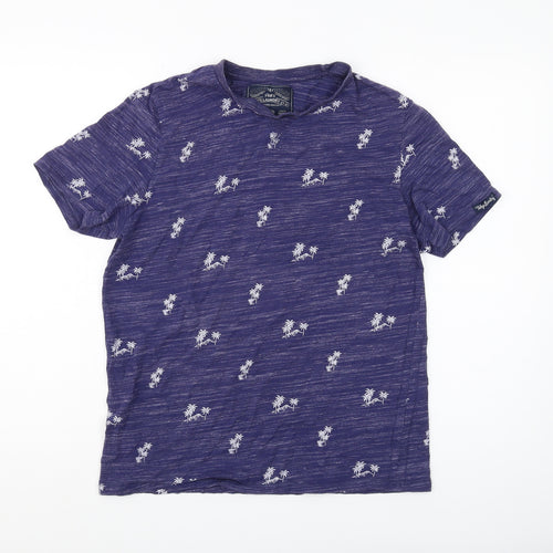 Tokyo Laundry Men's Purple Beach Short Sleeve T-Shirt M