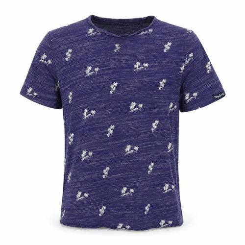 Tokyo Laundry Men's Purple Beach Short Sleeve T-Shirt M