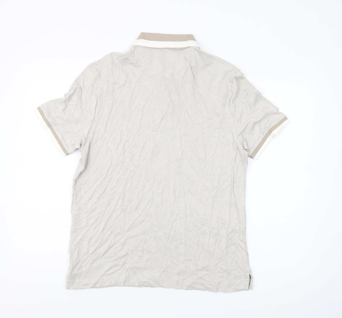 Marks and Spencer Beige Men's M Polo Short Sleeve
