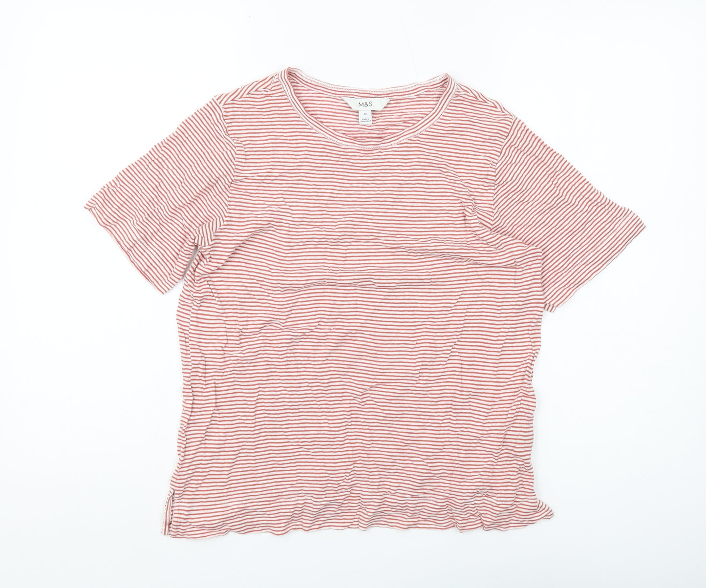 Marks and Spencer Women's Striped T-Shirt