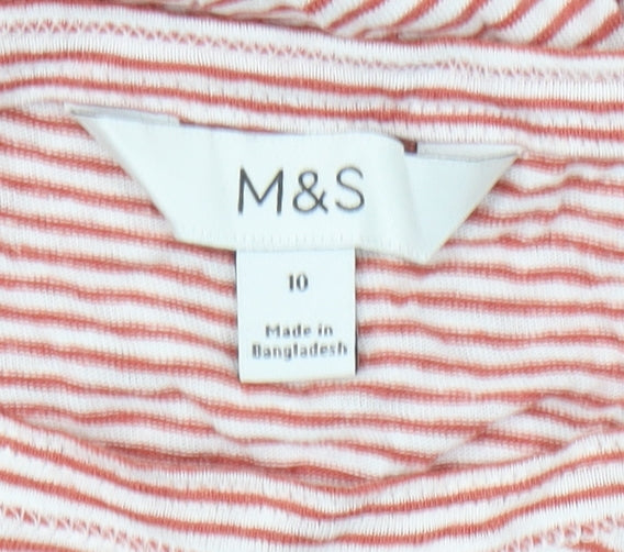 Marks and Spencer Women's Striped T-Shirt