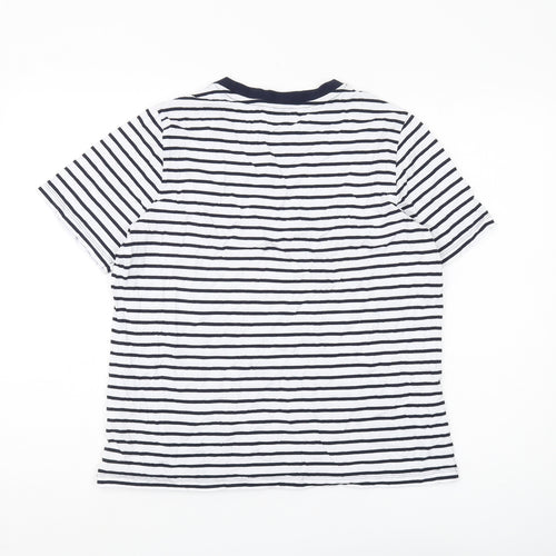 Marks and Spencer Women's Striped Ringer T-Shirt