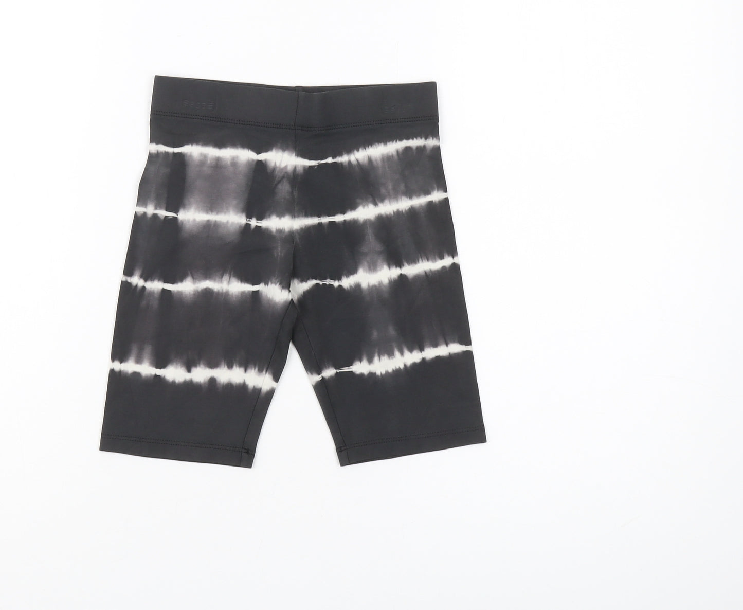 Marks & Spencer Boys Black Compression Shorts 6-7 Years