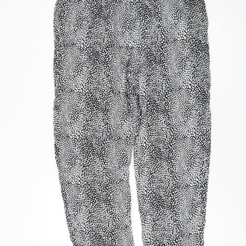 Marks and Spencer Women's Black Cropped Trousers