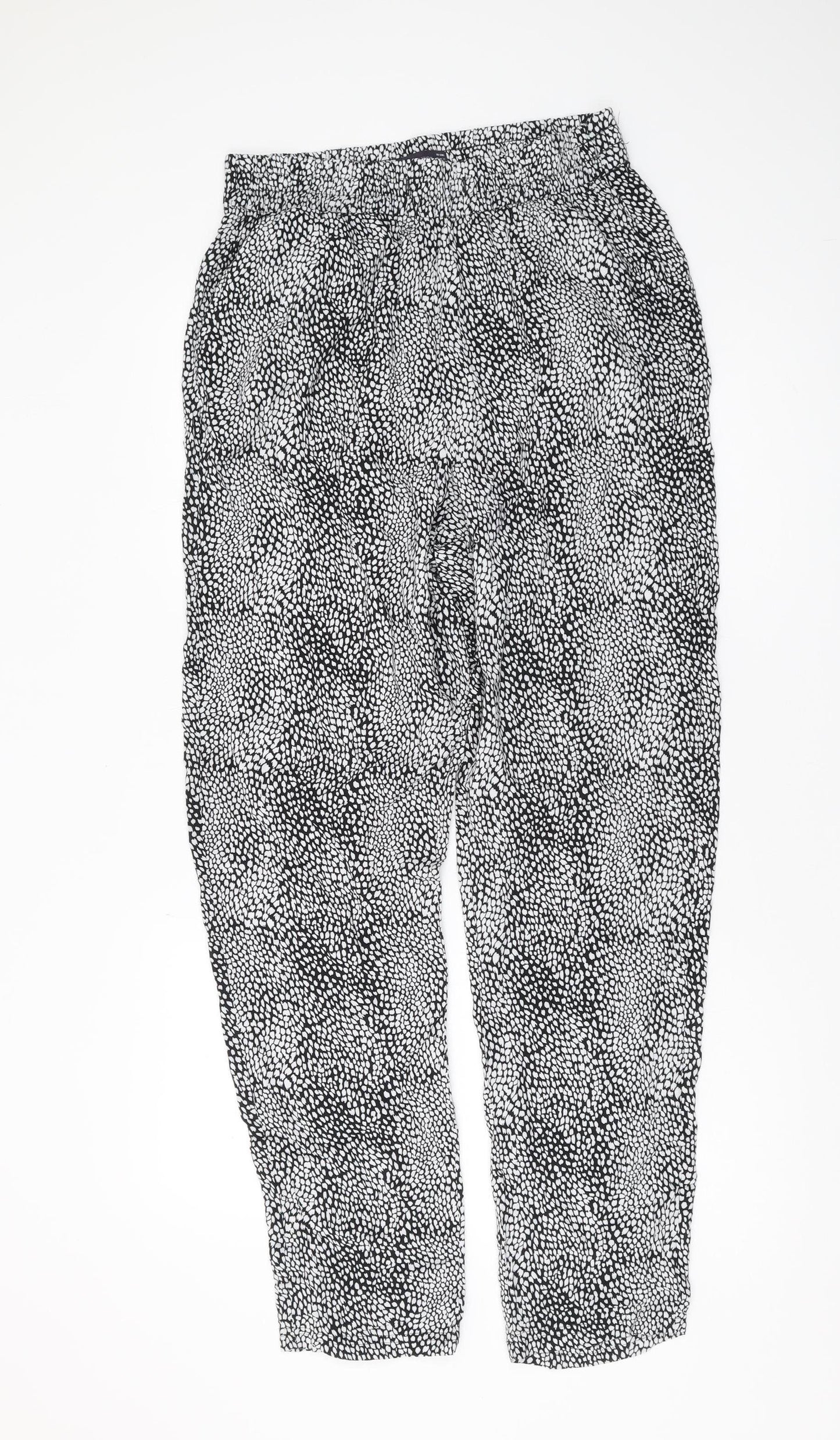 Marks and Spencer Women's Black Cropped Trousers