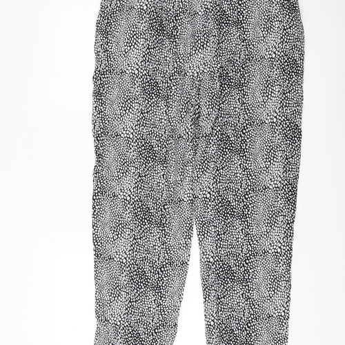 Marks and Spencer Women's Black Cropped Trousers