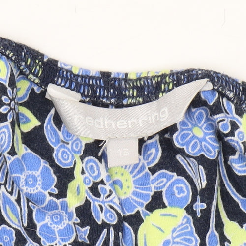 Red Herring Women's Floral Blouse Size 16