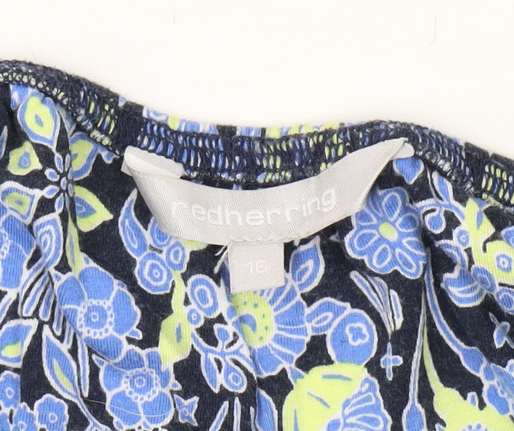 Red Herring Women's Floral Blouse Size 16